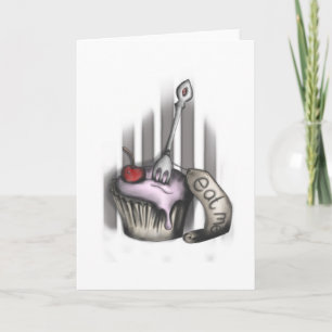Cartão De Festividades Eat Me - Alice card