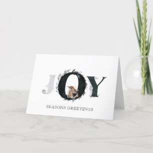 Cartão De Festividades Eethal Winter Joy Christmas Seasons Saudações