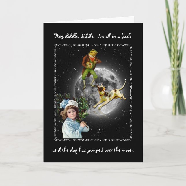 Cartão De Festividades Ei diddle, diddle (Cartão de Feriado) (Frente)