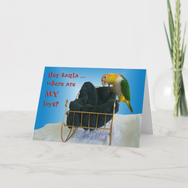 Cartão De Festividades Ei Papais noeis (Frente)