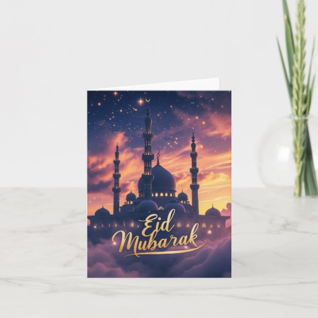 Cartão De Festividades Eid Karte (Frente)