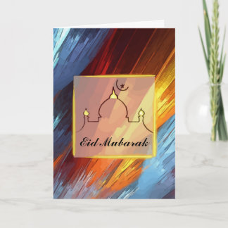 Cartão De Festividades Eid Mubarak