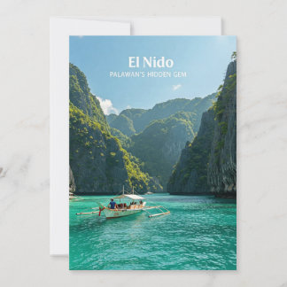 Cartão De Festividades El Nido: a joia escondida de Palawan