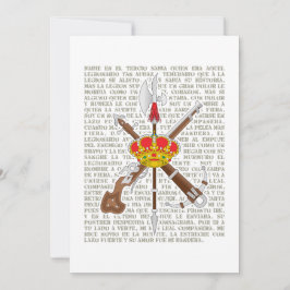 Cartão De Festividades El novio de la muerte