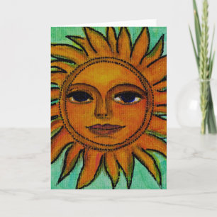 Cartão De Festividades El Sol