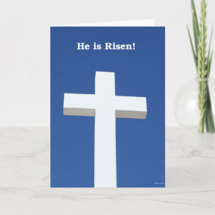 Cartão De Festividades Ele é Risen!