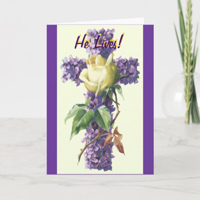 Cartão De Festividades Ele Mora! (Frente)