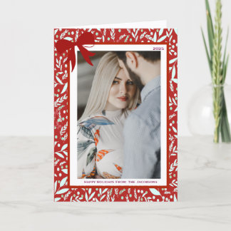 Cartão De Festividades Elegant Greeting  Holiday Card