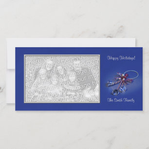 Cartão De Festividades Elegant Holiday Photo card