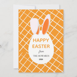 Cartão De Festividades Elegant Modern Patterns Happy Easter Photo