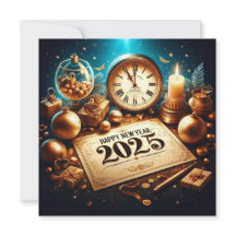 Elegante Celebração de Ano Novo 2025