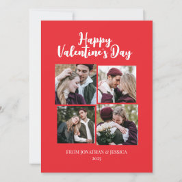 Cartão De Festividades Elegante dia de os namorados romântico casal 4