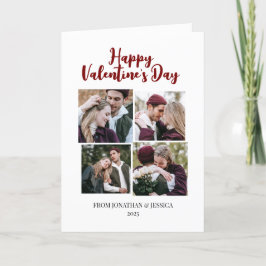 Cartão De Festividades Elegante dia de os namorados romântico casal 4