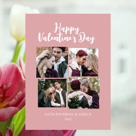 Cartão De Festividades Elegante dia de os namorados romântico casal 4