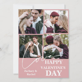 Cartão De Festividades Elegante dia de os namorados romântico casal 4