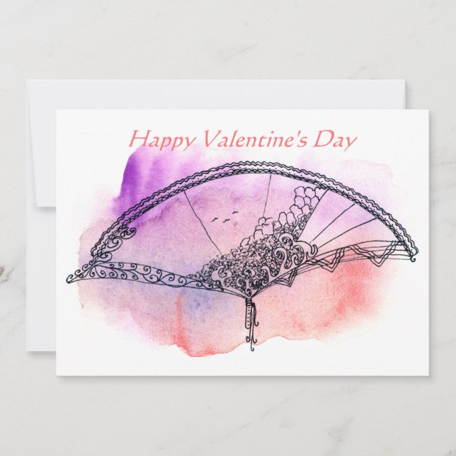 Cartão De Festividades Elegante e Visionário Dia dos Namorados  (Frente)