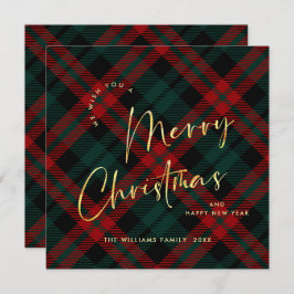 Cartão De Festividades Elegante Minimalista Feliz Natal Moderna Saudação