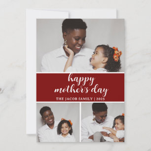 Cartão De Festividades Elegante Minimalista Moderno Dia das Mães 3 foto