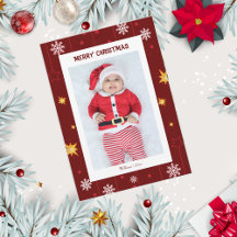 Elegante Snowflake Baby Felry Foto de Natal