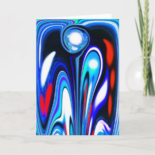 Cartão De Festividades Elementos Futuros arte