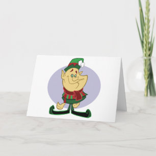 Cartão De Festividades Elf - Merry Christmas Card