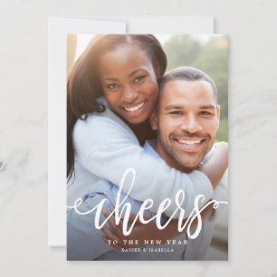 Cartão De Festividades Elogios ao feriado da foto do ano novo