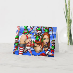 Cartão De Festividades Elves, elves, and More Elves