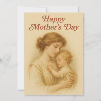 Cartão De Festividades Embraço da Mãe