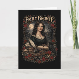 Cartão De Festividades Emily Brontë