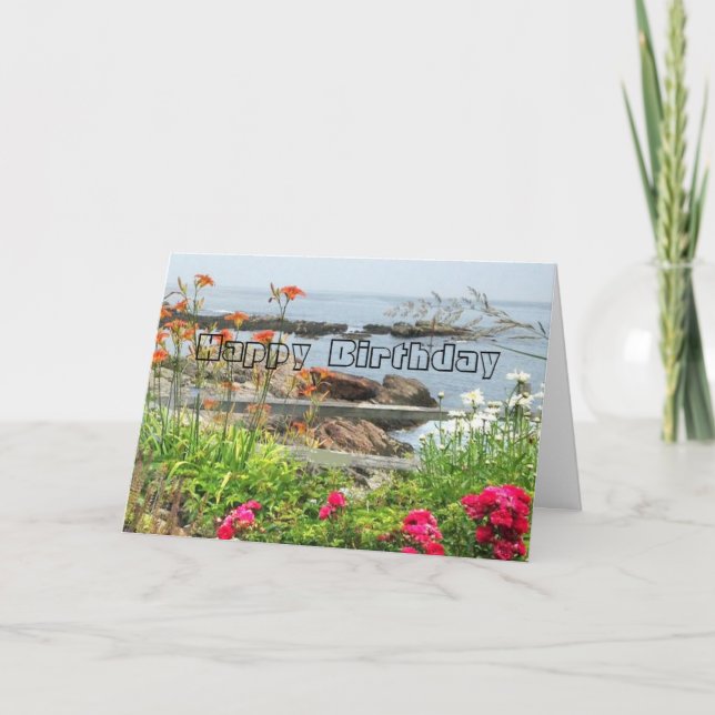 Cartão De Festividades Empresa comercial Aniversário (Frente)