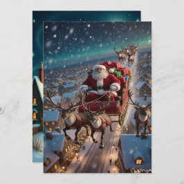 Cartão De Festividades Enchanting Christmas Winter Village Wallpaper 2025