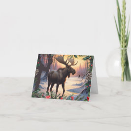 Cartão De Festividades Encontrando Alegrias Natalinas