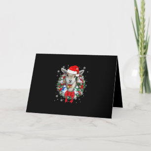 Cartão De Festividades Enfeite De Natal De Cabra Presente Decoração X-mas
