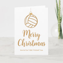 Enfeite de Volei Personalizado Feliz Natal