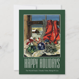 Cartão De Festividades Enfeites de natal