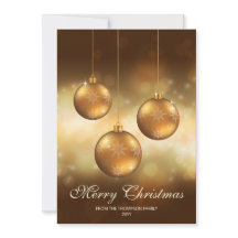 Enfeites de Natal Amarelo Dourado Com Texto Person