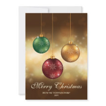 Enfeites de Natal Coloridos Com Texto Personalizad