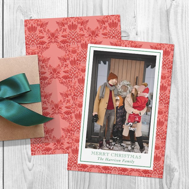 Cartão De Festividades Enfeites de natal Festivos Pineanases Foto (Criador carregado)