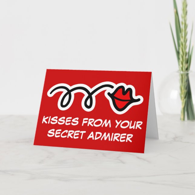 Cartão De Festividades Engraçado Dia de os namorados Card Saudação Dizend (Frente)