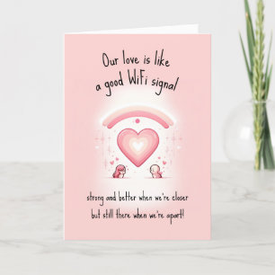 Cartão De Festividades Engraçado Nosso amor é como   Dia dos Namorados Di