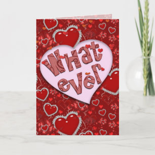 Cartão De Festividades Engraçado Seja lá o que for, faça-me um sanduíche