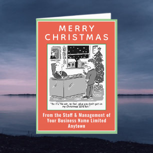 Cartão De Festividades Engraçado Tema Jurídico com Código QR Natal