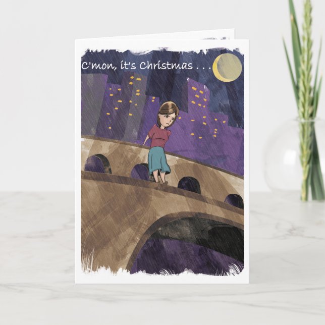Cartão De Festividades Entra no espírito! (Frente)