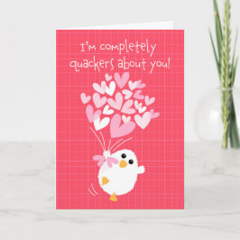 Cartão De Festividades Enviando Algum Estilo De Quakers De Amor