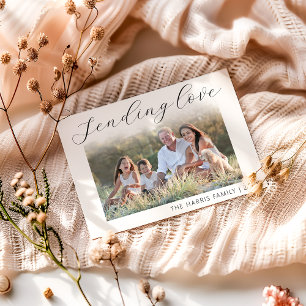 Cartão De Festividades Enviando Dia de os namorados de Fotografia do Amor