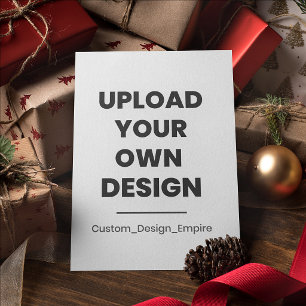 Cartão De Festividades Envie Seu Próprio Design Aqui   Personalizado 