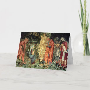 Cartão De Festividades Epiphany Feast of Three Kings Nativity