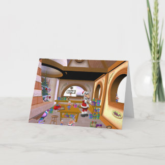 Cartão De Festividades Época ocupada do ano