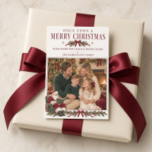 Era Uma Vez Um Natal Alegre Família Papai Noel Vin