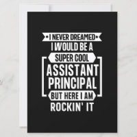 Escola Assistente de Apreciação Funny Principal